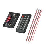 Maxbell BT 5.0 MP3 Player Decoding Board 2x40W W/ Remote Control for DIY Speaker