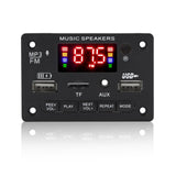 Maxbell BT 5.0 MP3 Player Decoding Board 2x40W W/ Remote Control for DIY Speaker