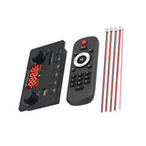 Maxbell MP3 Board Audio Module 2.1Channel Alarm Clock Black