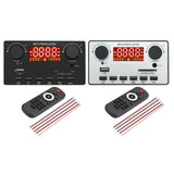 Maxbell MP3 Board Audio Module 2.1Channel Alarm Clock Black