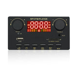 Maxbell MP3 Board Audio Module 2.1Channel Alarm Clock Silver