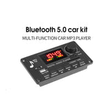 Maxbell Audio Module 12V USB TF USB FM Car Radio with RC TWS MP3 Amplifier Board