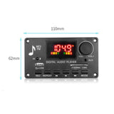 Maxbell Audio Module 12V USB TF USB FM Car Radio with RC TWS MP3 Amplifier Board