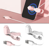 Maxbell Mobile Phone Screen Clickers Mute Single Connection Live Broadcast white