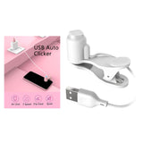Maxbell Mobile Phone Screen Clickers Mute Single Connection Live Broadcast white