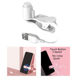 Maxbell Mobile Phone Screen Clickers Mute Single Connection Live Broadcast white