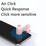Maxbell Mobile Phone Screen Clickers Mute Single Connection Live Broadcast pink