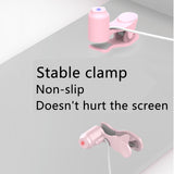 Maxbell Mobile Phone Screen Clickers Mute Single Connection Live Broadcast pink