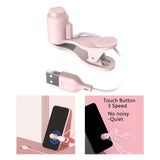 Maxbell Mobile Phone Screen Clickers Mute Single Connection Live Broadcast pink