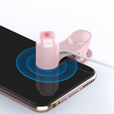 Maxbell Mobile Phone Screen Clickers Mute Single Connection Live Broadcast pink