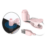 Maxbell Mobile Phone Screen Clickers Mute Single Connection Live Broadcast pink