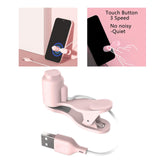 Maxbell Mobile Phone Screen Clickers Mute Single Connection Live Broadcast pink