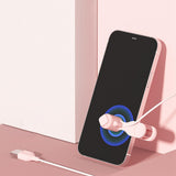 Maxbell Mobile Phone Screen Clickers Mute Single Connection Live Broadcast pink