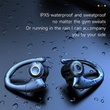 Maxbell Wireless Earbuds with Case for Games Sports Exercise White