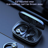 Maxbell Wireless Earbuds with Case for Games Sports Exercise White
