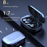 Maxbell Wireless Earbuds with Case for Games Sports Exercise White