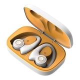 Maxbell Wireless Earbuds with Case for Games Sports Exercise White