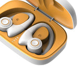 Maxbell Wireless Earbuds with Case for Games Sports Exercise White