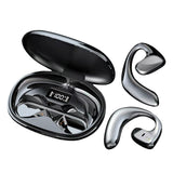 Maxbell Air Conduction Headphones Lightweight for Running Hiking Workout Black