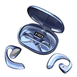 Maxbell Air Conduction Headphones Lightweight for Running Hiking Workout Blue