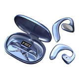 Maxbell Air Conduction Headphones Lightweight for Running Hiking Workout Blue