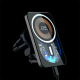 Maxbell Magnetic Car Charger Charging Holder Adjustable Air Vent Phone Mount for 12