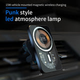 Maxbell Magnetic Car Charger Charging Holder Adjustable Air Vent Phone Mount for 12