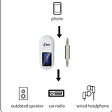 Maxbell Audio Receiver Transmitter with 3.5mm AUX Port for Headset