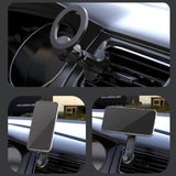 Maxbell Magnetic Phone Holder 360 Rotatable Air Vent Holder Stand for Mobile Phone