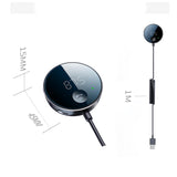 Maxbell Car MP3 Music Player Support TF Card Radio Adapter for Phones Audio Players