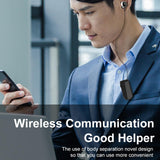 Maxbell collar Earphone in Ear Lightweight Vibration for Running Sport Gifts Black