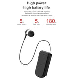 Maxbell collar Earphone in Ear Lightweight Vibration for Running Sport Gifts Black