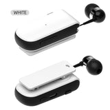 Maxbell collar Earphone in Ear Lightweight Vibration for Running Sport Gifts White