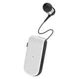 Maxbell collar Earphone in Ear Lightweight Vibration for Running Sport Gifts White