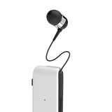 Maxbell collar Earphone in Ear Lightweight Vibration for Running Sport Gifts White