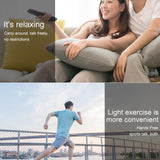 Maxbell collar Earphone in Ear Lightweight Vibration for Running Sport Gifts Red