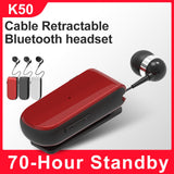 Maxbell collar Earphone in Ear Lightweight Vibration for Running Sport Gifts Red