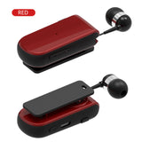 Maxbell collar Earphone in Ear Lightweight Vibration for Running Sport Gifts Red