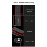 Maxbell collar Earphone in Ear Lightweight Vibration for Running Sport Gifts Red