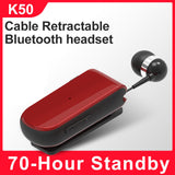 Maxbell collar Earphone in Ear Lightweight Vibration for Running Sport Gifts Red