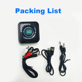 Maxbell 2 in 1 Transmitter Receiver with Microphone for Home Stereo Sound System