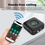 Maxbell 2 in 1 Transmitter Receiver with Microphone for Home Stereo Sound System