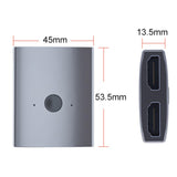 Maxbell HDMI Switcher Splitter Bi Direction 2 in 1 Out / for Computer Set Monitors