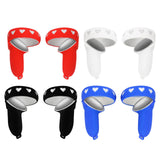 Maxbell Left and Controller Grip Cover Anti Shock Anti Slip for Quest 2 White
