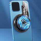 Maxbell Universal Phone Cooler Pad Heatsink Cooling Black Games Holder Sticker