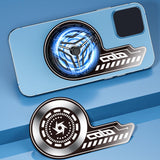 Maxbell Universal Phone Cooler Pad Heatsink Cooling Black Games Holder Sticker