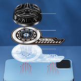 Maxbell Universal Phone Cooler Pad Heatsink Cooling Black Games Holder Sticker