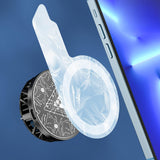 Maxbell Universal Phone Cooler Pad Heatsink Cooling Black Games Holder Sticker