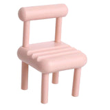 Maxbell Chair Phone Holder Smartphone Ornaments Cradle Desktop for Office Home Pink