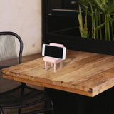 Maxbell Chair Phone Holder Smartphone Ornaments Cradle Desktop for Office Home Pink